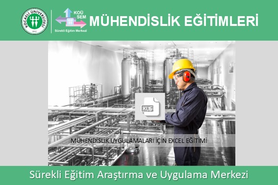 Mühendislik Uygulamalari Için Excel Eğitimi